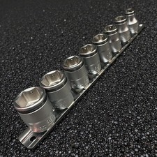 Ko-ken RS3450M/8 Socket set 8mm-19mm Nut Grip 8 pieces 3/8 Drive Made in Japan picture