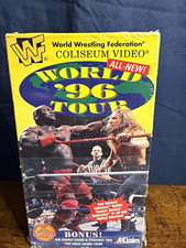 Coliseum Video WWF World '96 Tour VHS NTSC Full Screen 1996 picture
