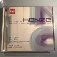 Henze: Symphonies 7 & 9 by Various (2CDs, EMI 2009) picture