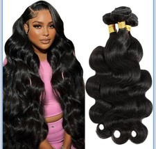 12A Human Hair Bundles 22 24 26 Inch Body Wave Bundles Human Hair 100% Unprocess picture