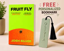 Fruit Fly Josh Silver Paperback Novel New Book + Free Personalized Bookmark Gift picture
