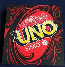 NEW MATTEL CREATIONS UNO MISTER CARTOON X STANCE X BOX SET CARD GAME HJR26 SOCKS picture
