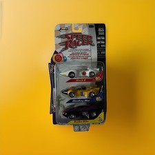 Jada Speed Racer Mach 5 Shooting Star Snake Oiler 3 Pack Diecast 2008 Rare picture