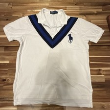 Vintage Polo Ralph Lauren Cricket Polo Shirt Men’s Large picture