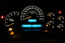 03-04 CHEVY 1500 SILVERADO SIERRA INSTRUMENT GAUGE CLUSTER 15135668 *REBUILT* picture