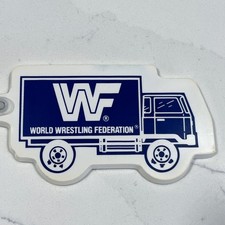 WWF World Wrestling Federation Truck Keychain Fan Club 90s Vintage Key Ring WWE picture