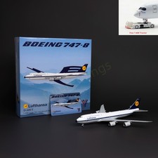 1:400 YY Wings Lufthansa Airlines B747-8 D-ABYT Aircraft Model+Free Tractor picture