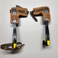 Buckingham SB90059A Tree/Pole Climbing Spur Pair Preowned 3122-L 24, 3122-R picture