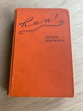 RUN PATRICIA WENTWORTH  Hardcover 1ST EDITION 1938 Lippincott RARE SCARCE NICE picture