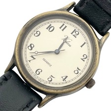 Fudo Citizen Voken Watch Quartz Ivory Dial Vintage Antique Analog ac36 picture