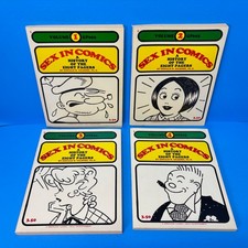 Sex In Comics A History Of The Eight Pagers Donald Gilmore 4 Volumes VTG 1971 picture