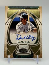2026 Topps Tier One Don Mattingly Operators Gold Auto /75 #T1OA-DM Yankees picture