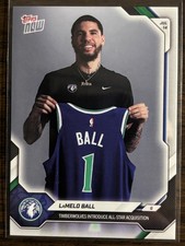 2026-27 Topps Now NBA #OS01 LaMelo Ball Minnesota Timberwolves picture