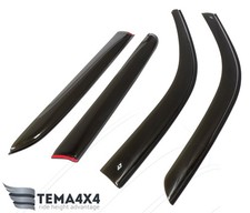 Tape-on Windows Visors Deflector Sun Rain Guard for Subaru Baja 2002-2006 picture