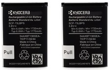 2 Pack New SCP-73LBPS Battery for Kyocera DuraXV Extreme E4810, E4811 picture