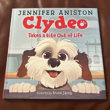 SIGNED Jennifer Aniston Clydeo Children’s Hardcover Book Friends JSA COA  NEW  picture