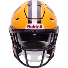 Riddell LSU Tigers SpeedFlex Mid-Size Helmet Collectible NWT picture