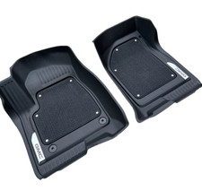 2019-2026 GMC Sierra Crew Cab Front & Rear Factory Floor Liners Black OEM picture