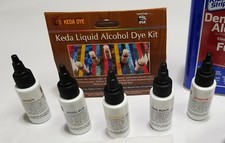 Keda Dye Offered In 5 Color Alcohol Dye Liquid Kit - Vibrant Wood or Leather Dye picture