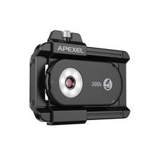 APEXEL 300X Zoom Macro Microscope Phone Camera Lens Kit with LED Light picture