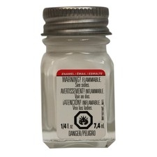 Testors 1145TT Enamel Paint, 0.25 Oz, Gloss Fl Oz (Pack of 1), White picture