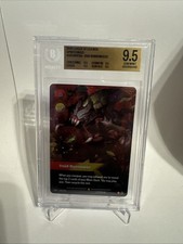 Riftbound Reksai Void Burrower Overnumbered Graded Beckett 9.5 picture