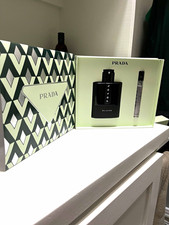 PRADA Black Eau de Parfum Spray Gift Set Regular Size 3.4 fl oz picture