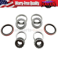 Set of 6 Front Wheel Bearing & Race & Seal Kit for 1988-1999 Chevrolet GMC C1500 picture