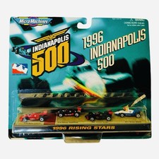 Micro Machines Indianapolis 500 1996 Rising Stars 4 Car Set Galoob Indy Racing picture