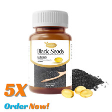 5x Protriva Black Sesame Oil Seeds Cold Pressed  Nourish Knee Joints Bones picture