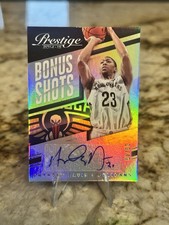 2014-15 Panini Prestige - Bonus Shots Autographs Anthony Davis #66 /49 picture