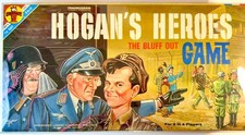 RARE 1966 HOGAN’S HEROES The Bluff Out Board Game - COMPLETE - w/Box Protector picture