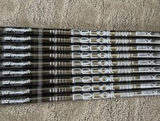 New UST Mamiya Recoil ESX 460 Iron Shaft F2 A,F3 R Flex , F4 Stiff .370 Parallel picture