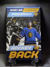 2021-22 Atlanta Gladiators Hockey Program Magazine With Cody Sylvester picture