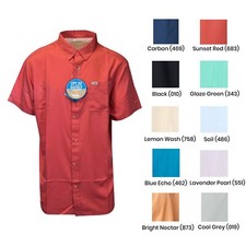 Columbia Men's Shirt Slack Tide PFG Camp Shirt UPF 50 S/S picture