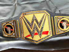 NEW UNDISPUTED PUNK CHAMPIONSHIP BELT UNIVERSAL WRESTLING TITLE 2MM BRASS ADULT picture