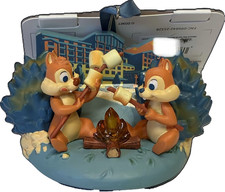 2026 Disney Grand Californian Chip Dale Roasting Marshmallows Light Up Ornament picture