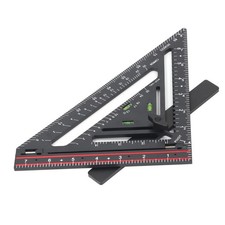 Advanced Carpenter Square, Folding Square Rafter Square with Level, Jig Block... picture