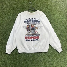 Vintage Dallas Cowboys football cartoon Sweatshirt VK17754 picture