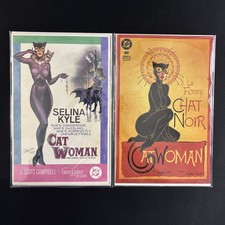 Catwoman #88 J. Scott Campbell Chat Noir & Breakfast Tiffany NM SET IN-HAND picture
