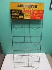 Vintage Original ANCO Wiper Washer Fuel Line Hose Metal Advertising Rack SIGN picture