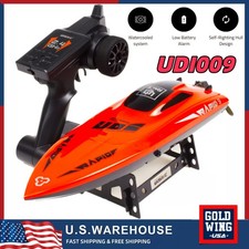 UDIRC 2.4Ghz RC Racing Boat 30KM/H High Speed Remote Control Boat Gift Adult Kid picture