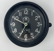 RARE WWII CHELSEA Mark 1 U.S. NAVY Deck Ship Clock picture