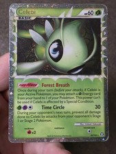 Celebi Prime 92/102 HS Triumphant Holo Ultra Rare Pokemon TCG MP picture