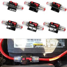 Universal Breaker Inline 20-150A Circuit Stereo AMP Fuse For Car Audio RV Marine picture