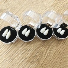 Halloween Vampire Fangs Teeth Dentures Costume Cosplay Party Props Adhesive picture