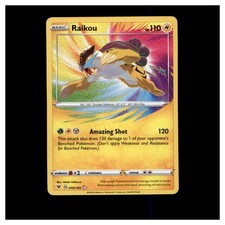2020 Vivid Voltage Raikou 050/185 Amazing Rare picture