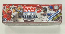 2021 Topps Baseball Factory Sealed Hobby Set 660 Cards + 5 Foilboard Series 1+2 picture
