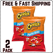(PACK OF 2) Cheetos Crunchy Cheese Flavored Snacks 15 oz Bag New picture