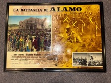 ALAMO Italian fotobusta movie poster 3 JOHN WAYNE RICHARD WIDMARK HARVEY 1961 NM picture